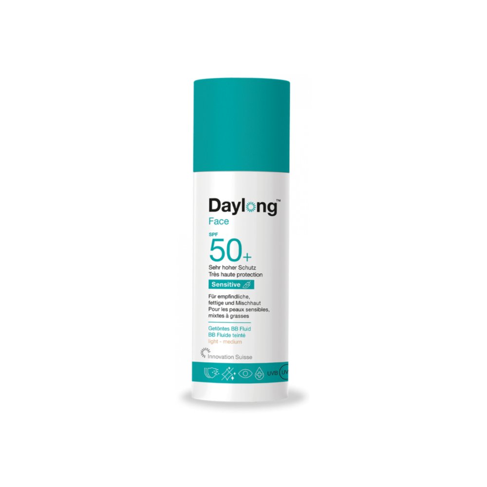 Daylong Sensitive Face Bb Fluide Teinte Light Medium - Ecran Spf50+ 50ml